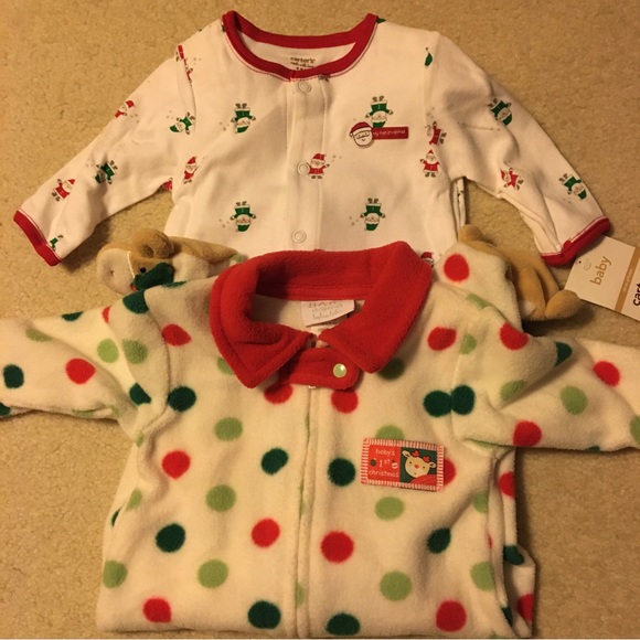 Carter's One Pieces Babys First Christmas Outfit Set Poshmark